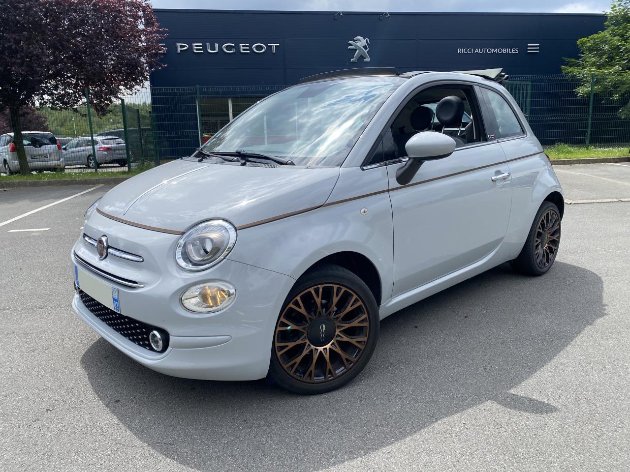 FIAT-FIAT 500-Fiat 500 Cabriolet 1.2i - 69 S&S  C CABRIOLET Collezione PHASE 2